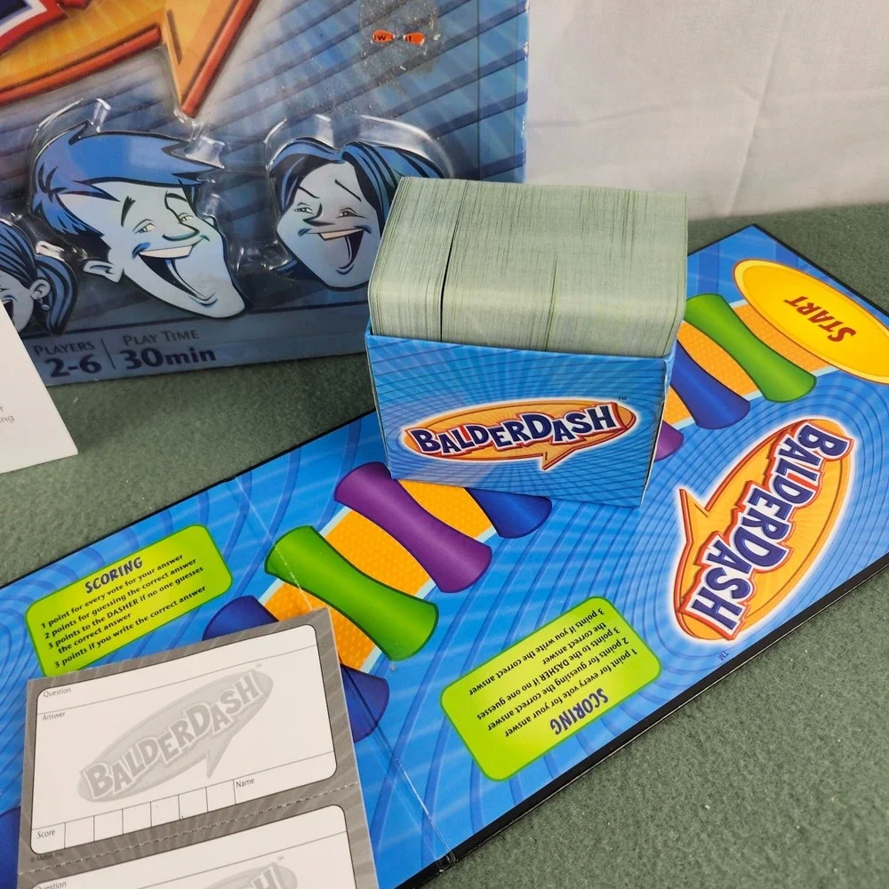 Mattel balderdash board