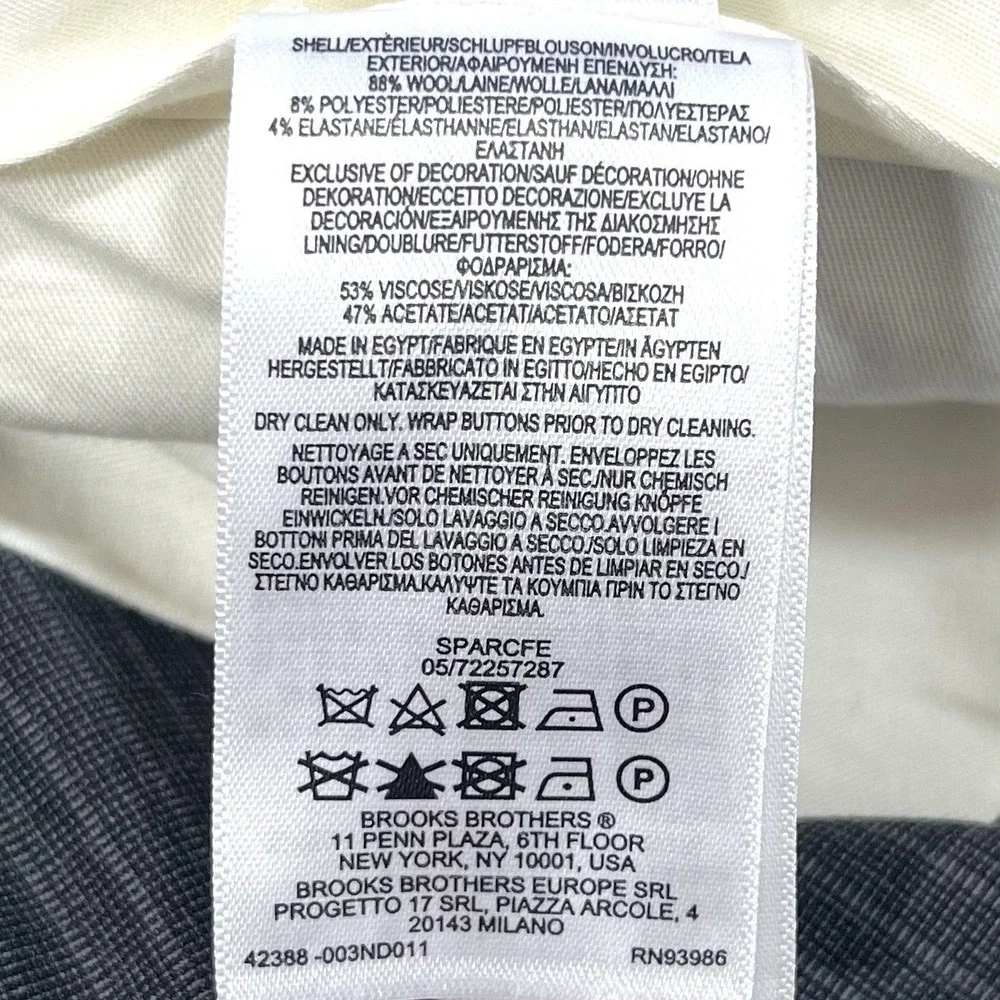 Brooks Brothers style 88% error