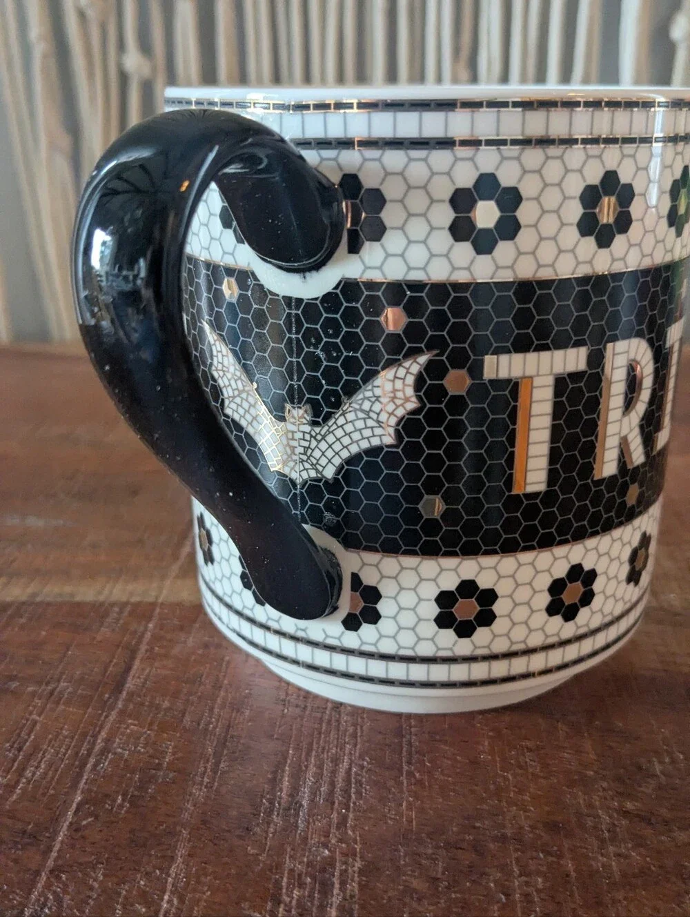 Anthropologie halloween mug