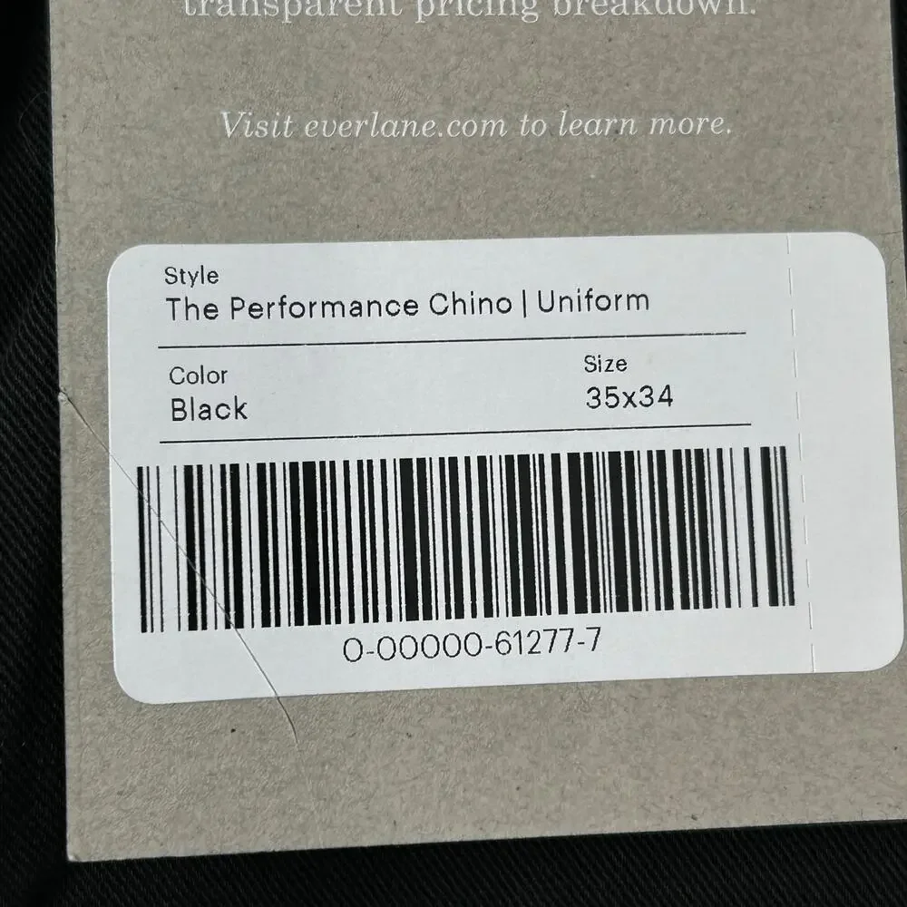 Everlane performance chino