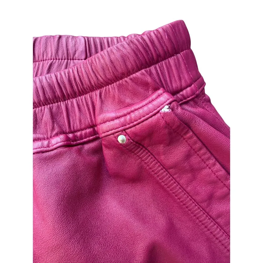 Size M - Rick Owens Cargobela Leather Shorts