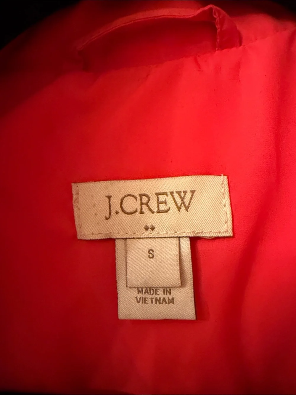 J. Crew sleeveless quilted