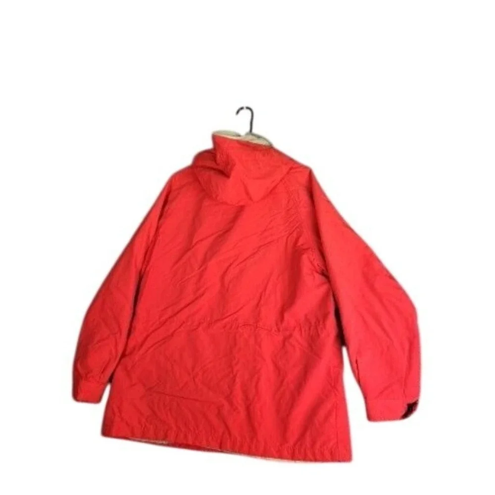 Vintage 80s Eddie Bauer‎ Gore-Tex Mountain Parka Jacket Mens XL Red Black Tag