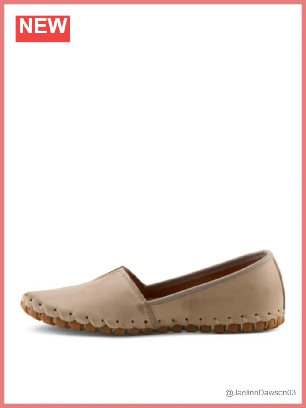 Women's Suede Slip-On Loafers with Removable Insole, Rubber Outsole, 1/2 Heel