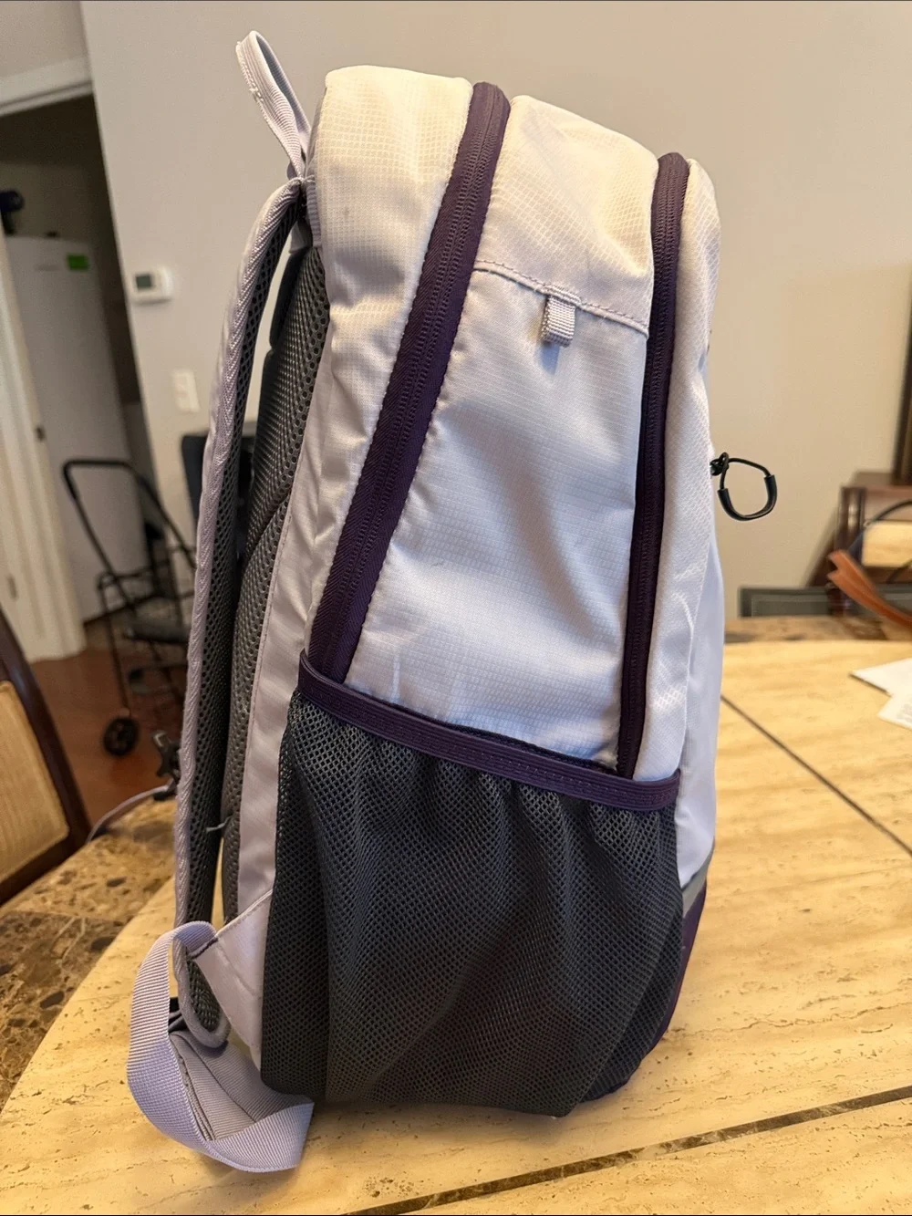 Swiss Tech Light Pink and Plum Casual Daypack