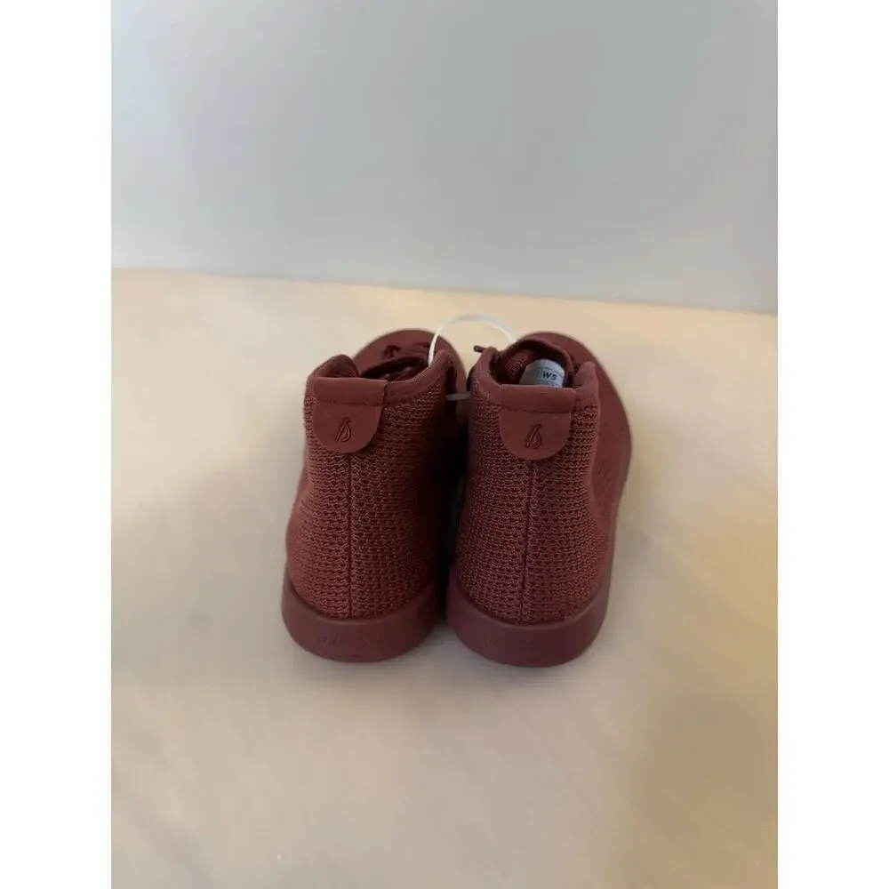 Allbirds Tree Toppers Womens Size 5 Red Athletic Running Shoes Sneakers High Top