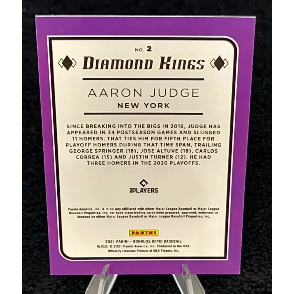 Panini aaron judge