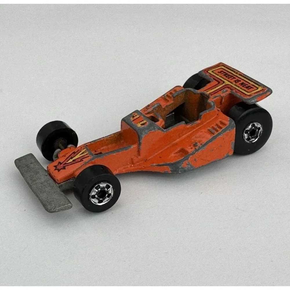 Hot Wheels Land Lord 1981 Mattel Orange Street Is Heat Vintage Diecast Race Car