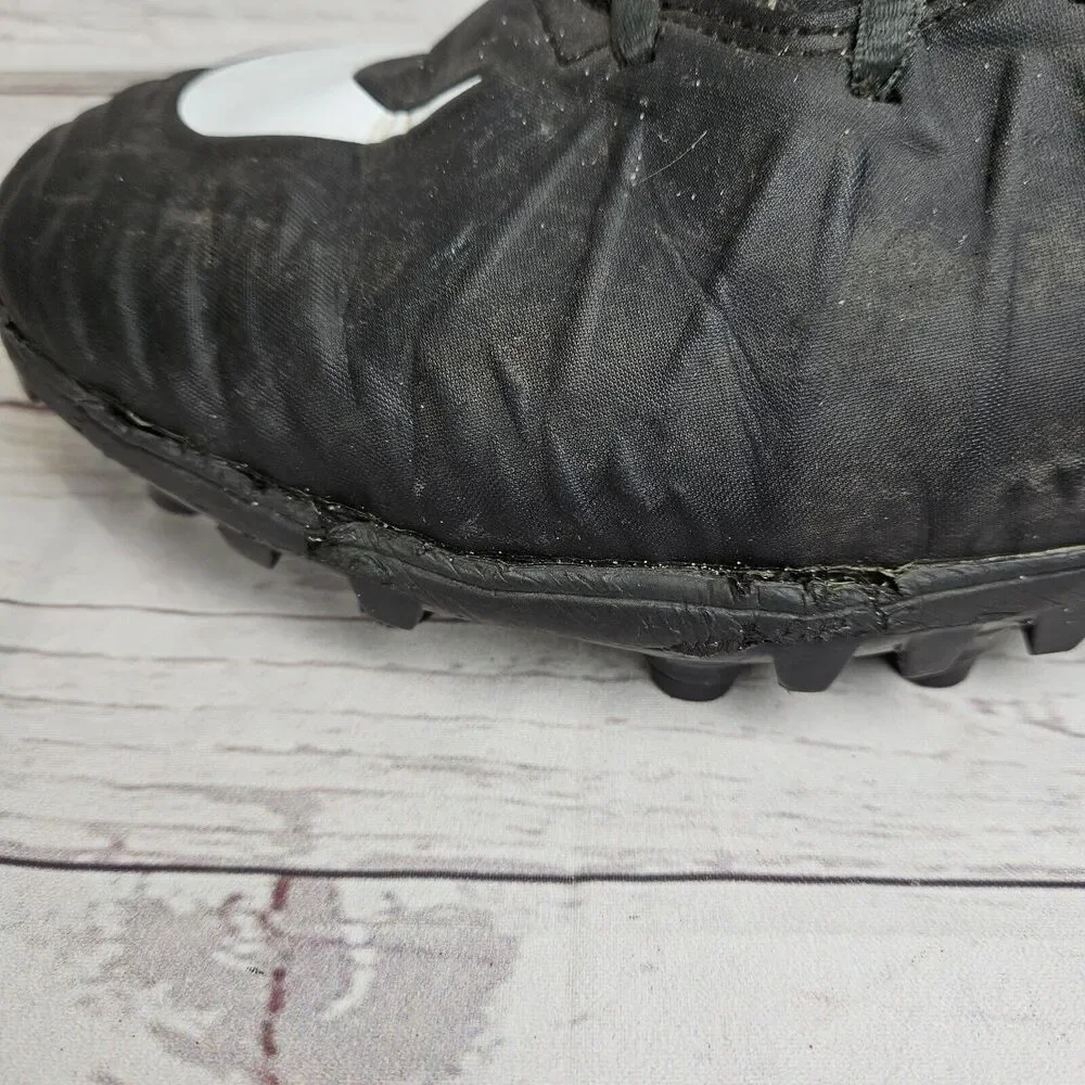 Nike Force Savage Football Cleats Men's Size 14 Black 880140-010
