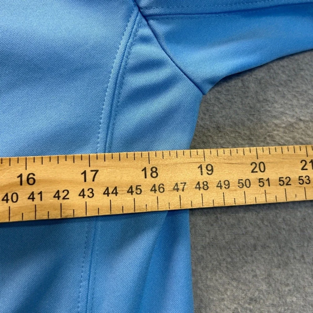 Nike Golf Tour Performance Polo Shirt Mens Small Sky Blue Dri-FIT Performance