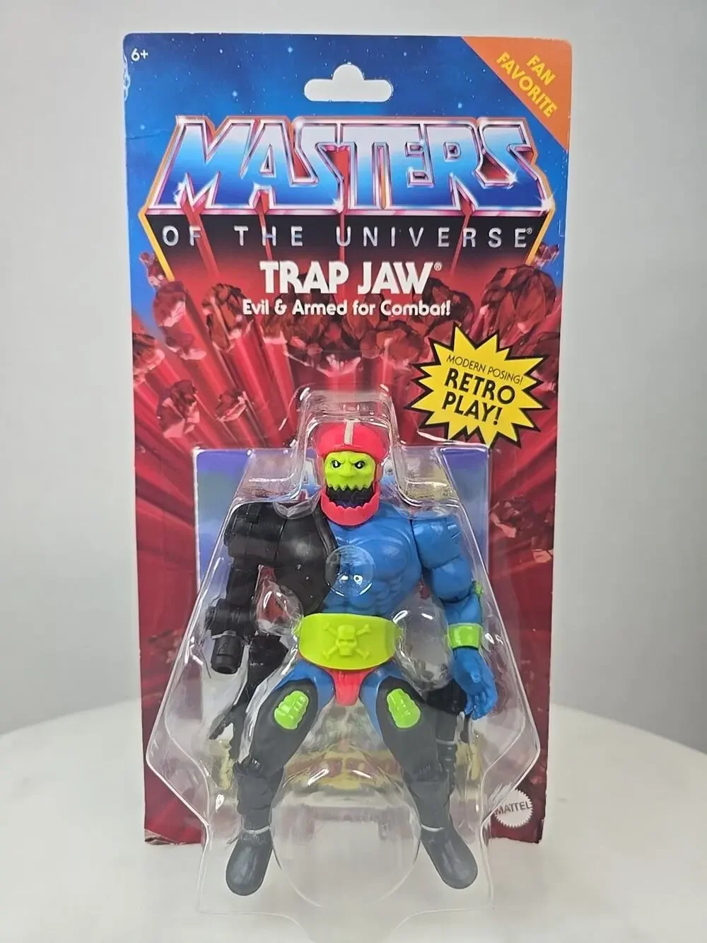 Mattel Masters of the Universe Origins Trap Jaw Fan Favorite Action Figure MOTU
