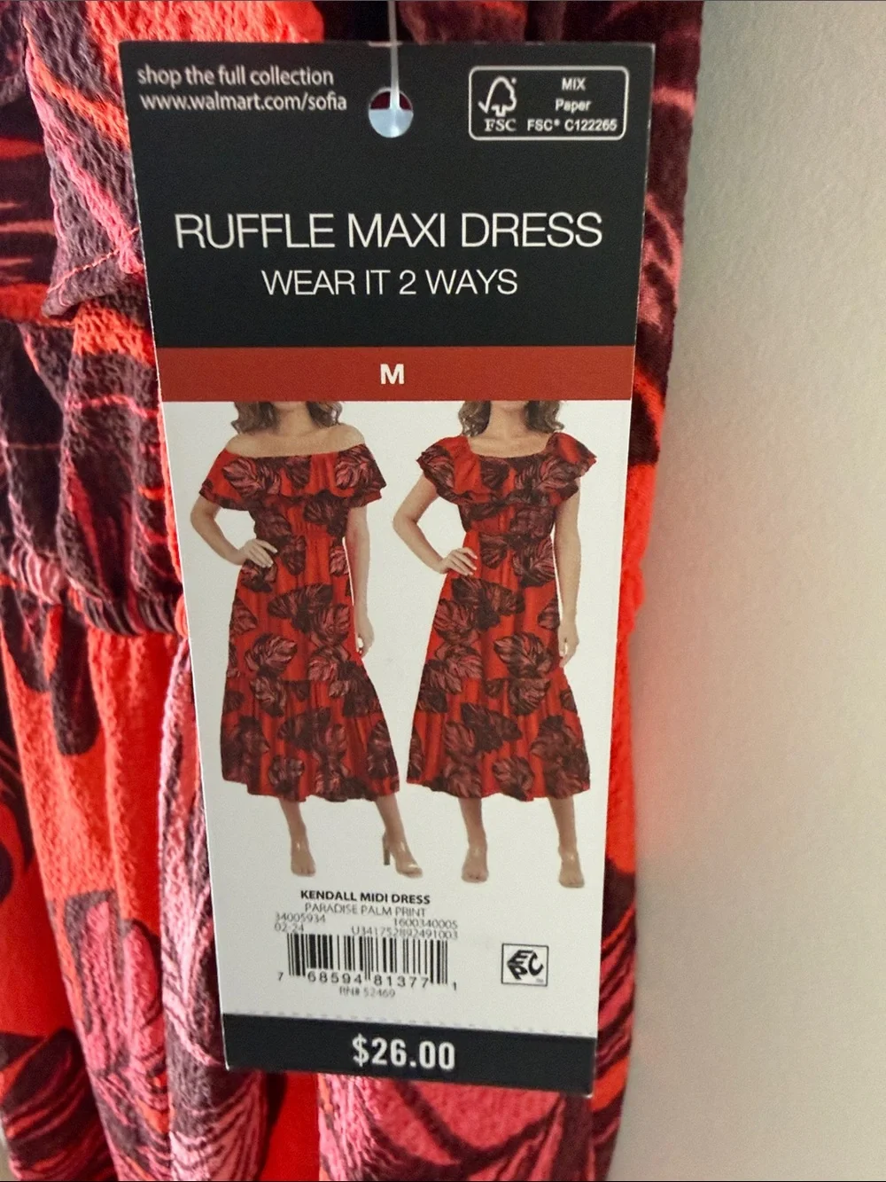 sofia by sofia vergara vibrant red