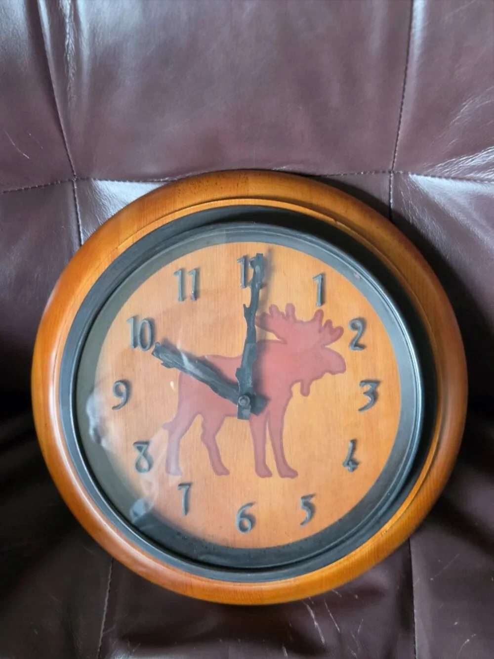 Moose wall clock