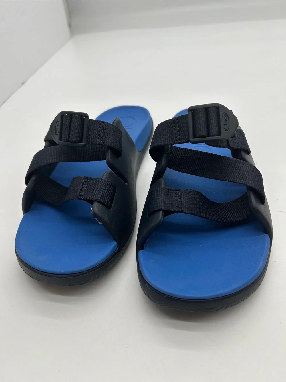 Chaco Women's Blue Slide Sandals with Adjustable Strap size 6 NWOT