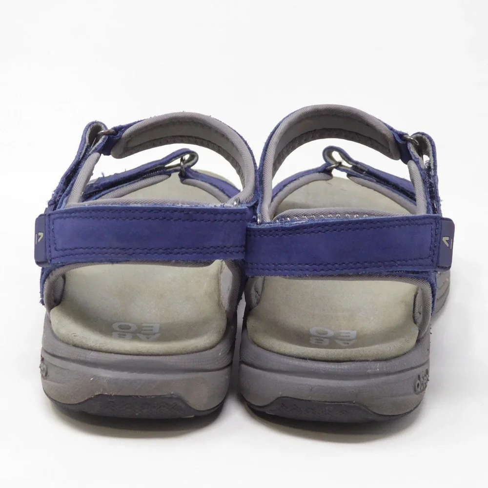 Abeo Goleta Women Sandals Blue Strappy Comfort 9 Neutral