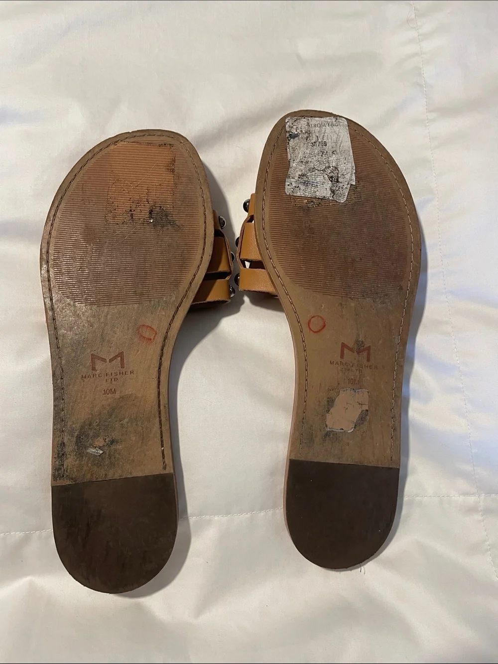 Marc Fisher sandals real