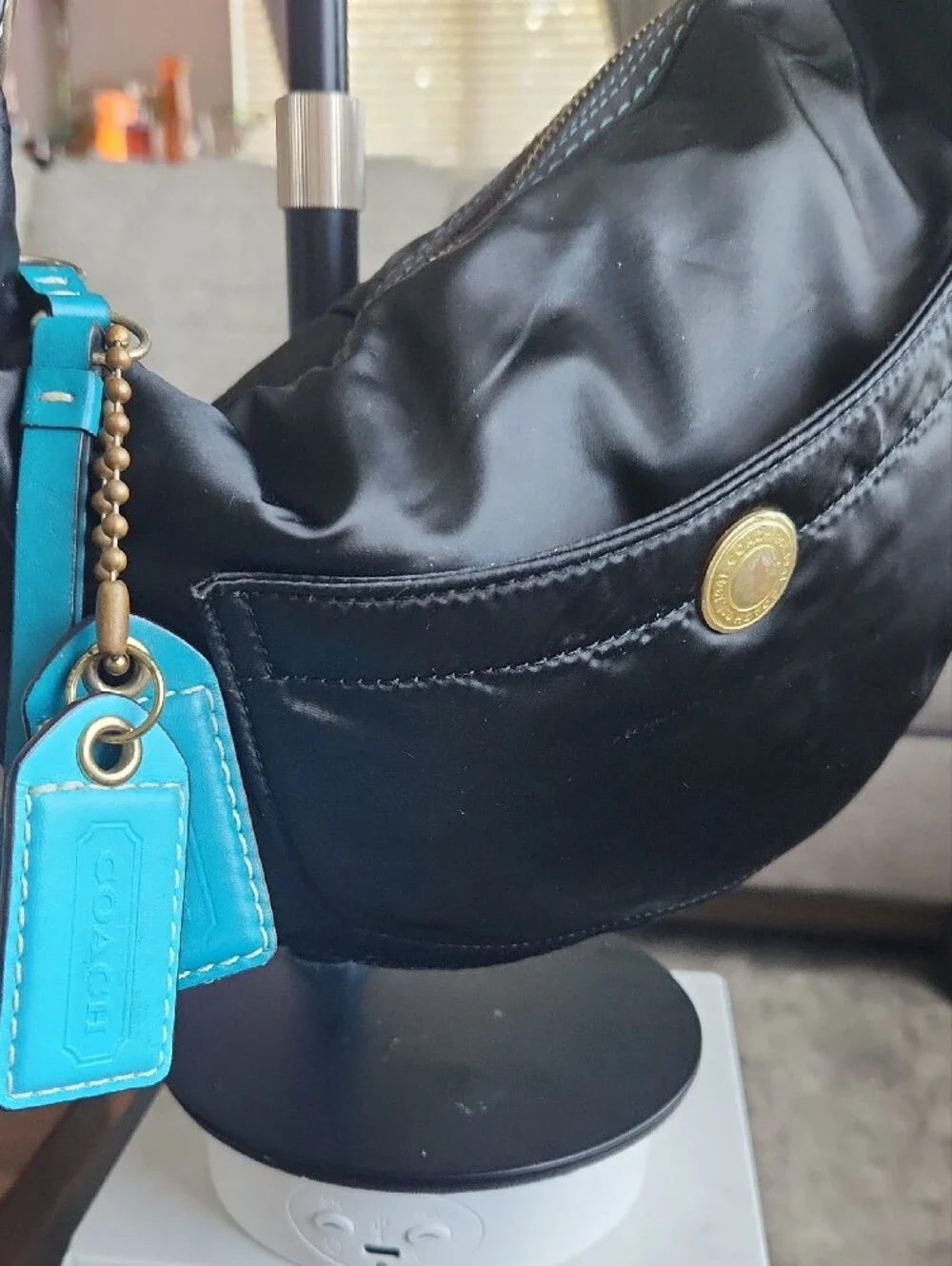 Coach bag details