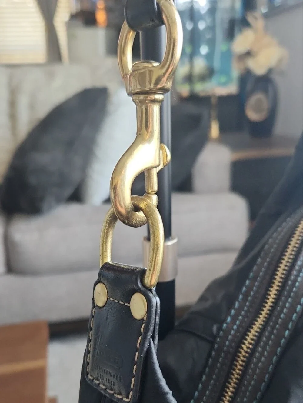 Coach bag details