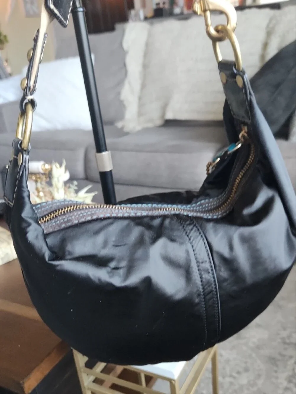 Coach bag details
