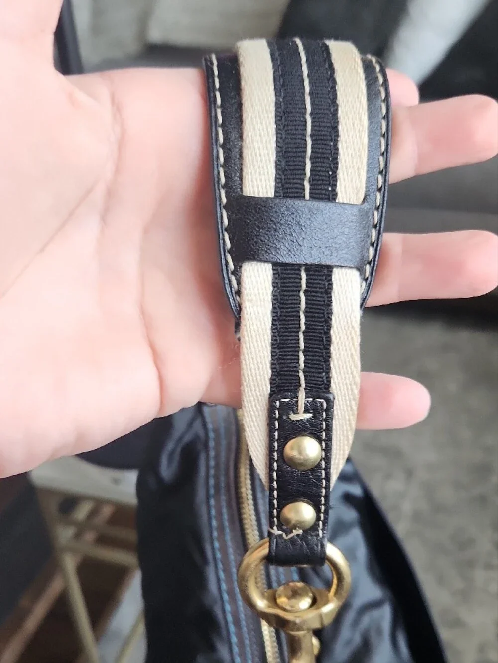 Coach bag details