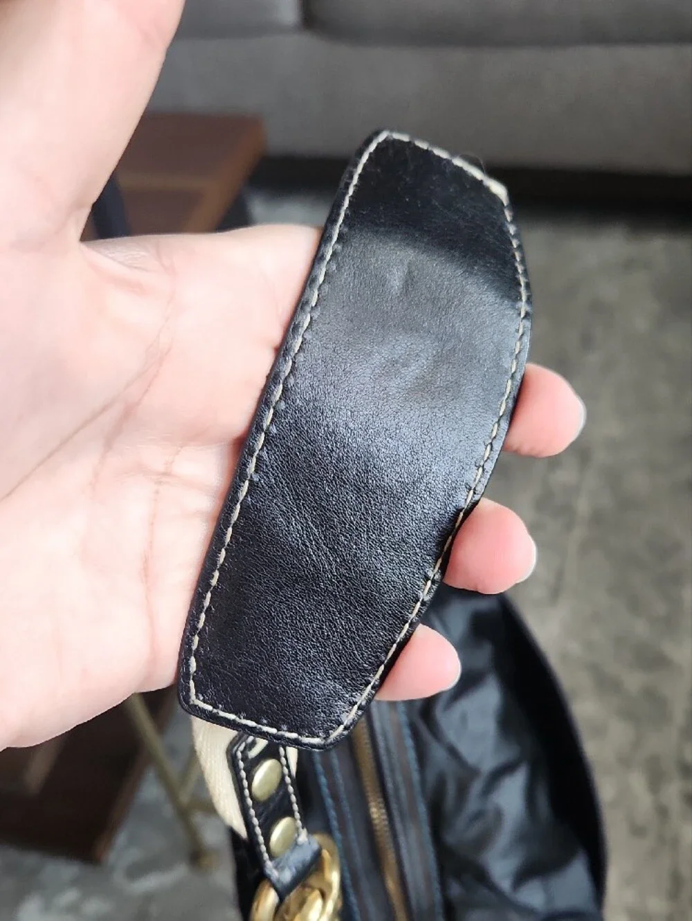 Coach bag details