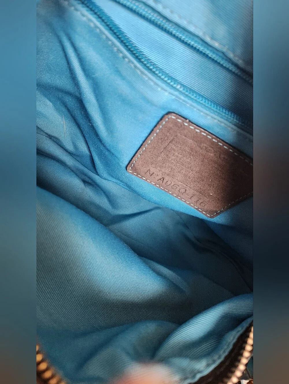 Coach bag details