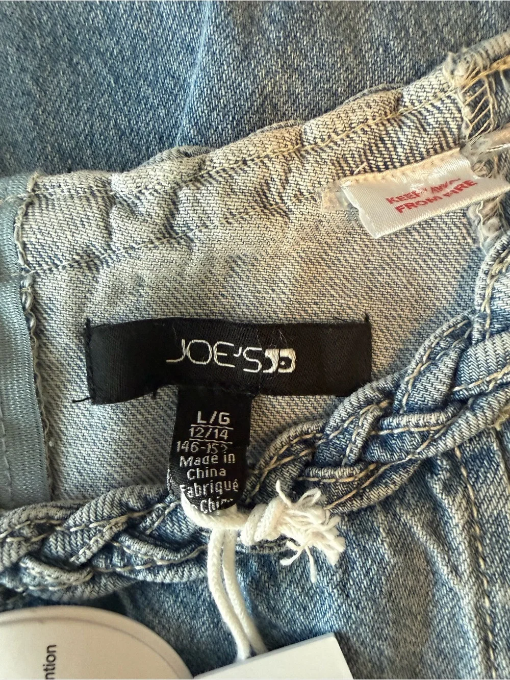 Joes Jeans new tags