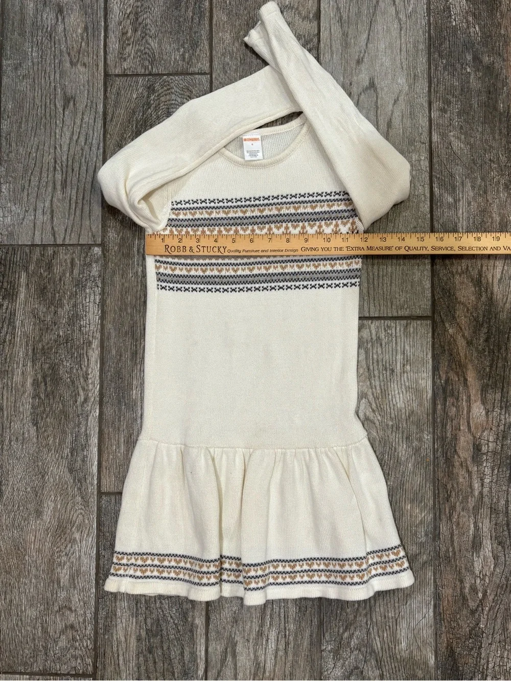 Gymboree cream knit