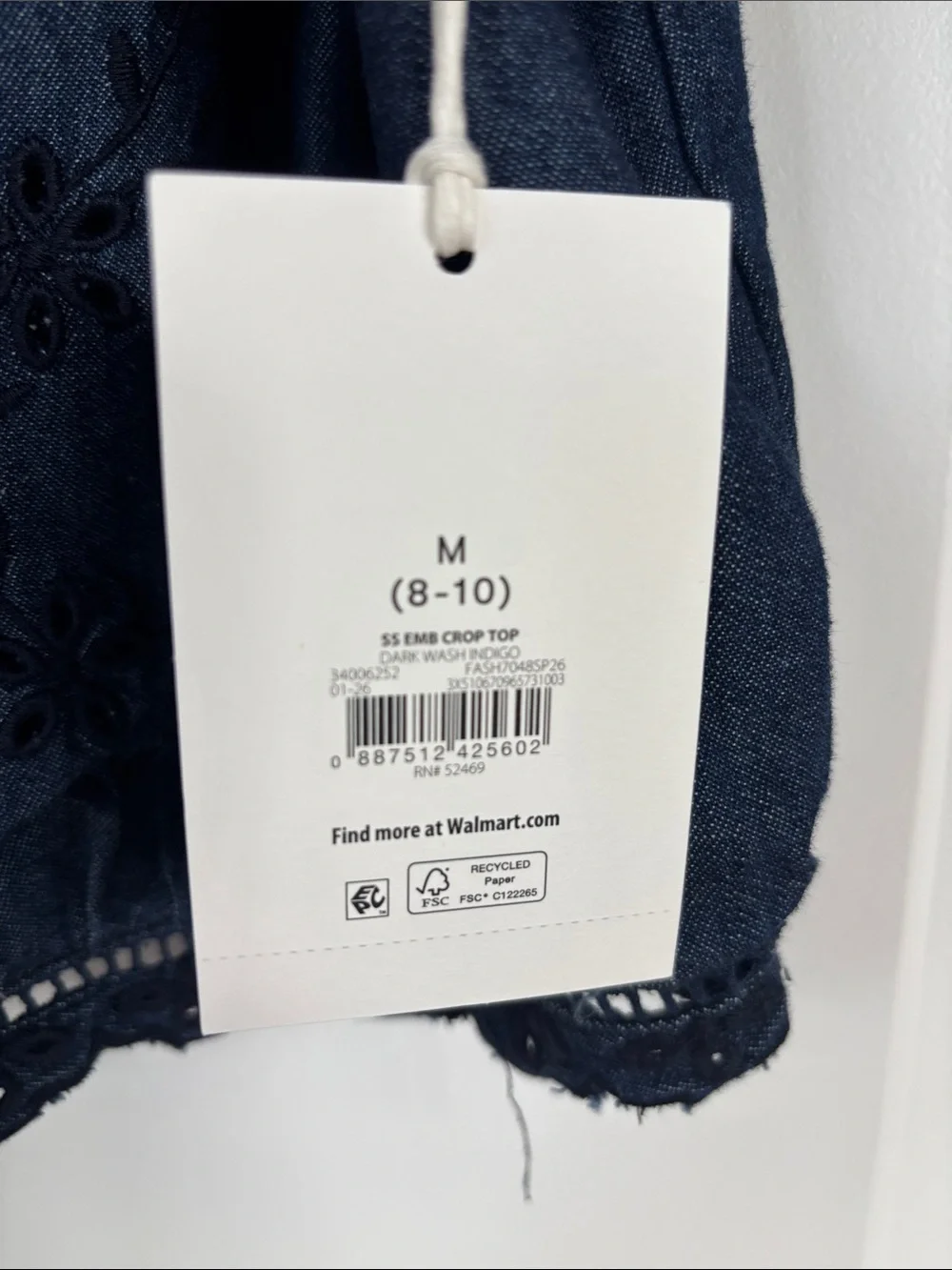 Free People indigo denim