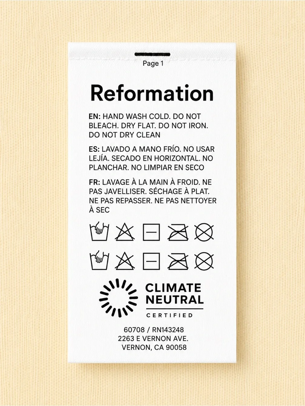 Reformation olena knit