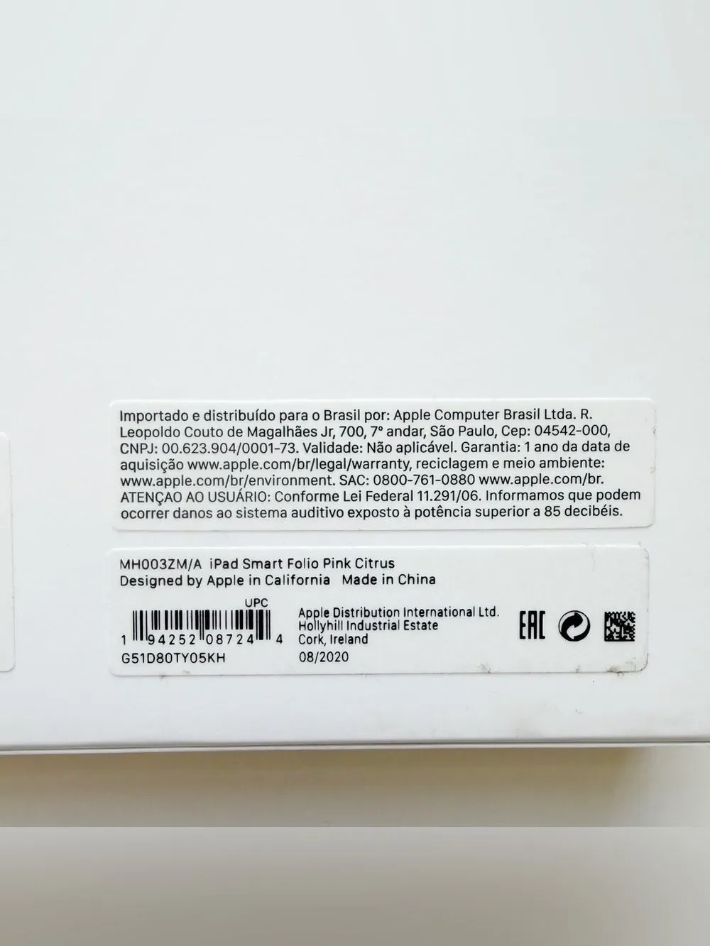 Apple smart folio