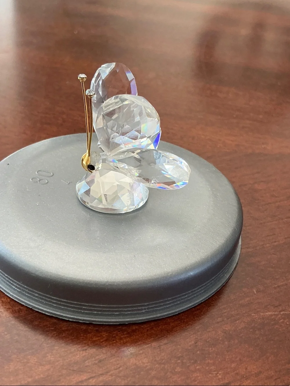Swarovski crystal butterfly