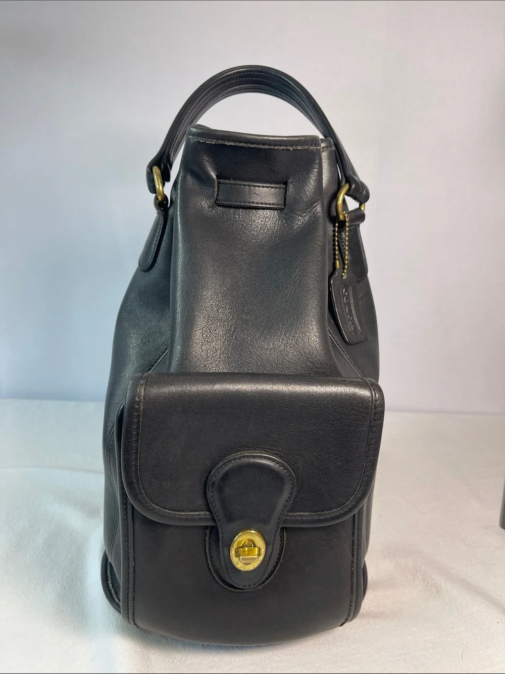 Coach H6C-9992 Vintage Handle Backpack 1996 Authenticated