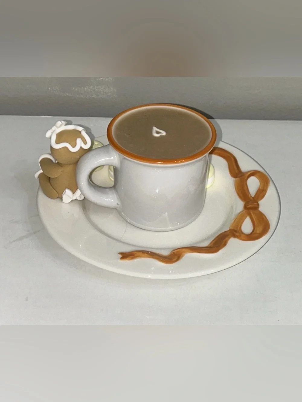 Handmade charming white