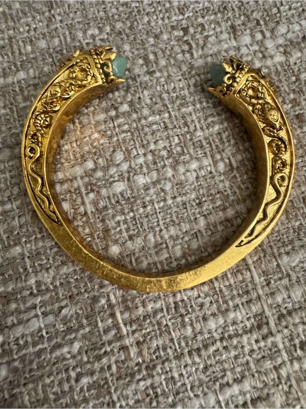 Alexander McQueen gold tone
