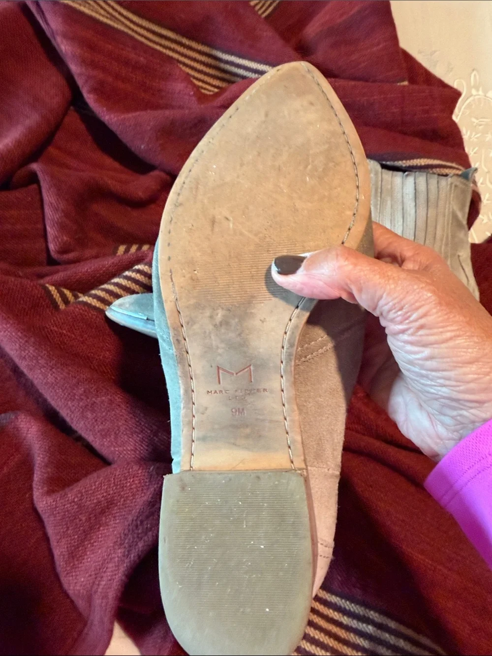 Marc Fisher stylish taupe