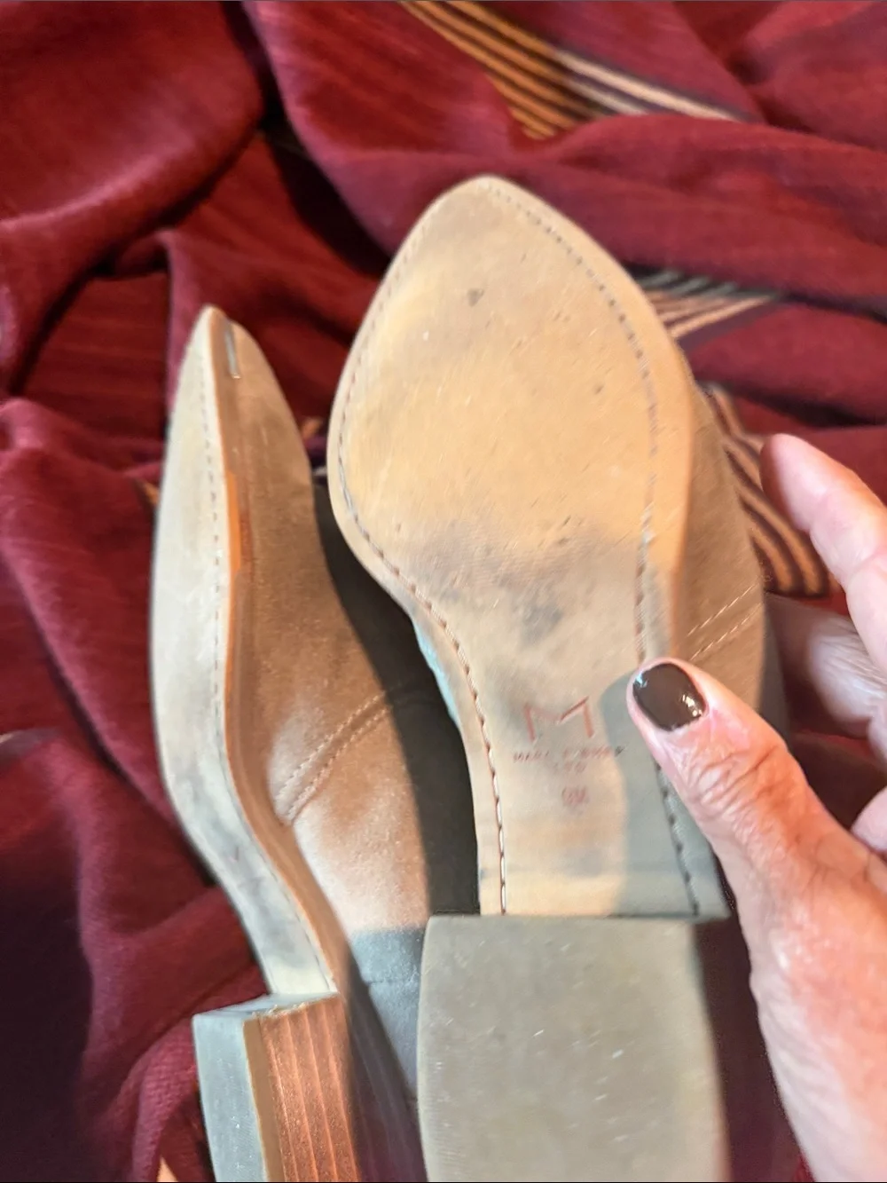 Marc Fisher stylish taupe