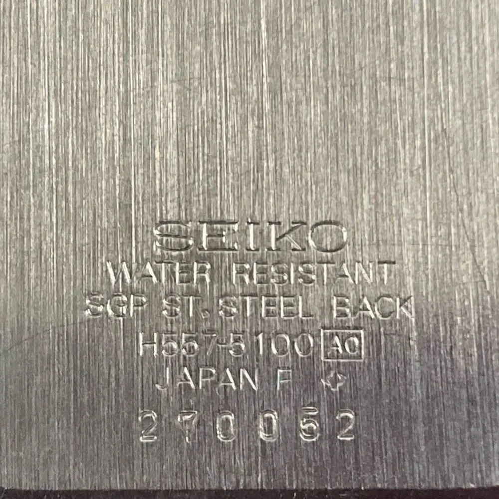 Seiko quartz analog