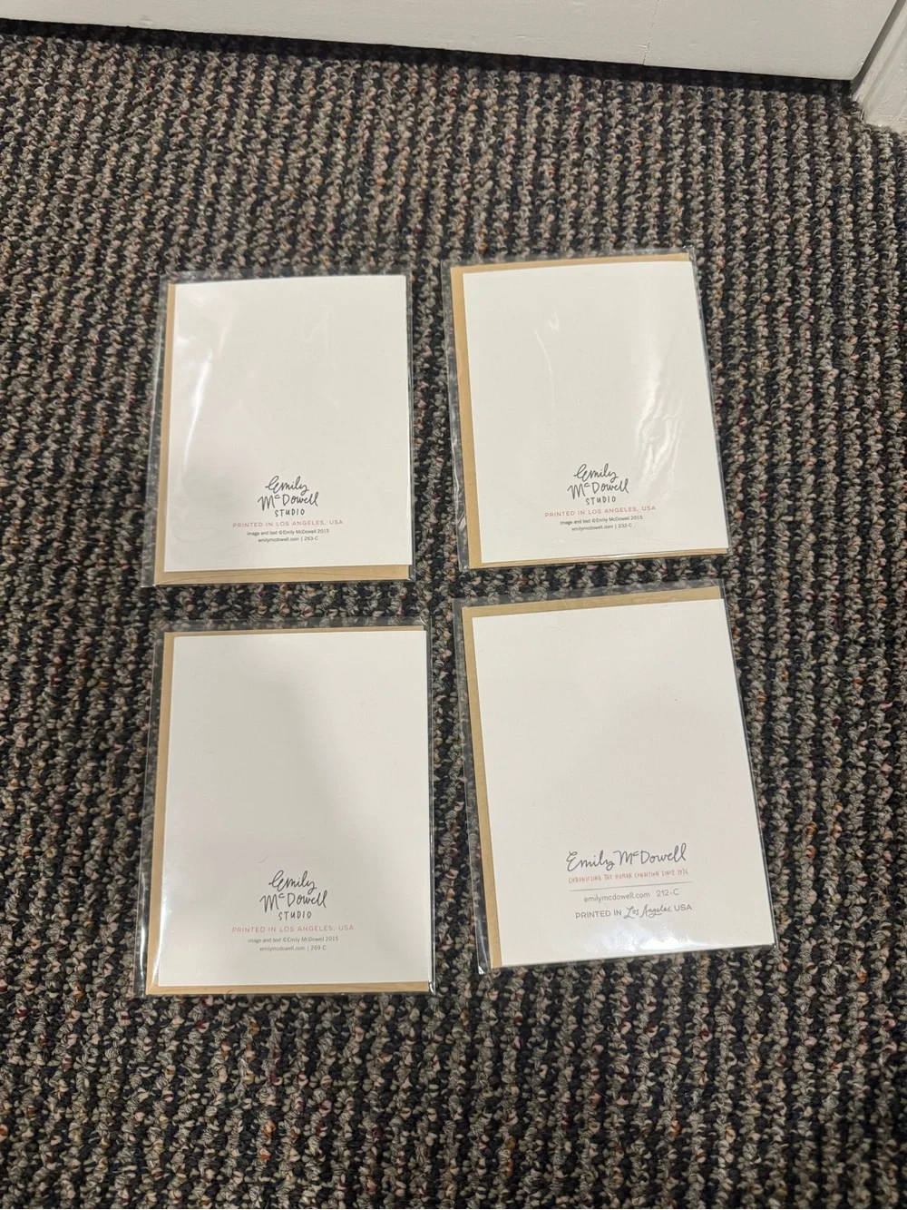 Emily McDowell pack four