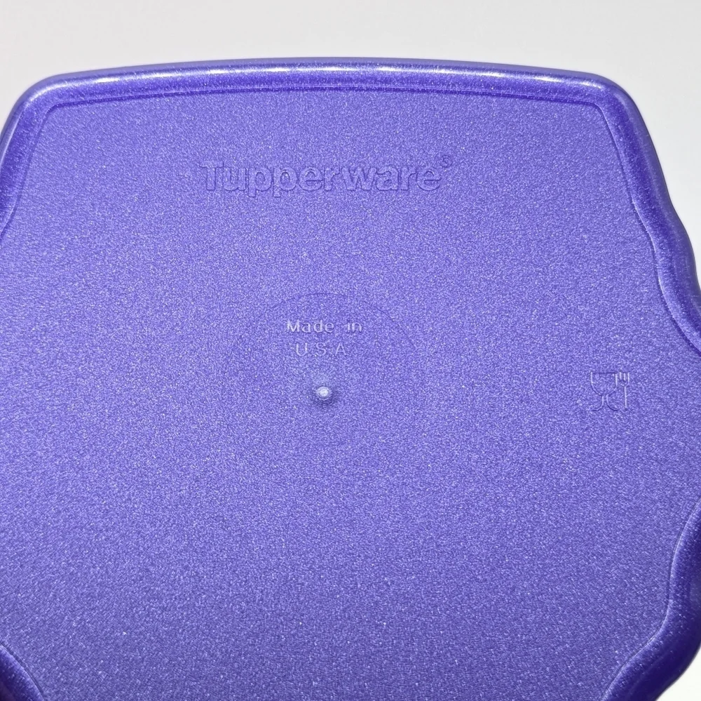 Tupperware measurements purple