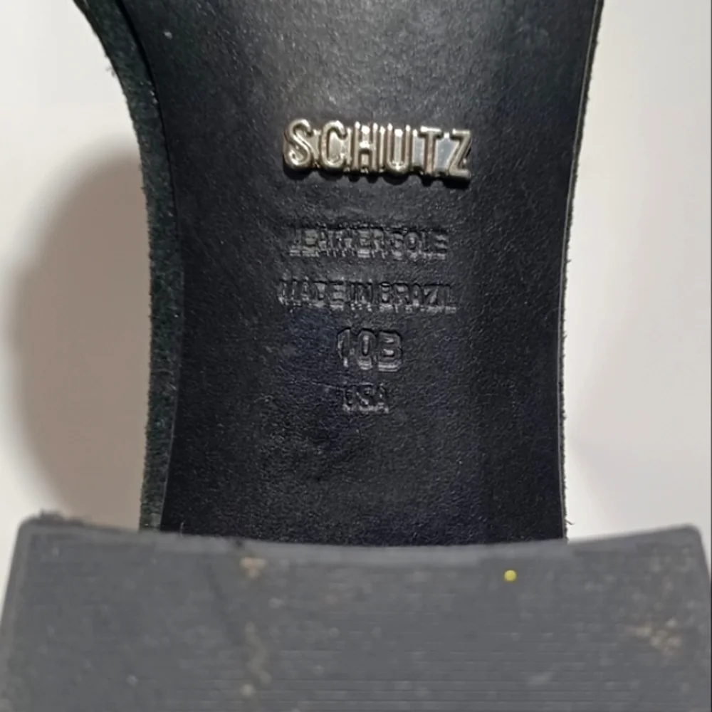 SCHUTZ embroidery brushed