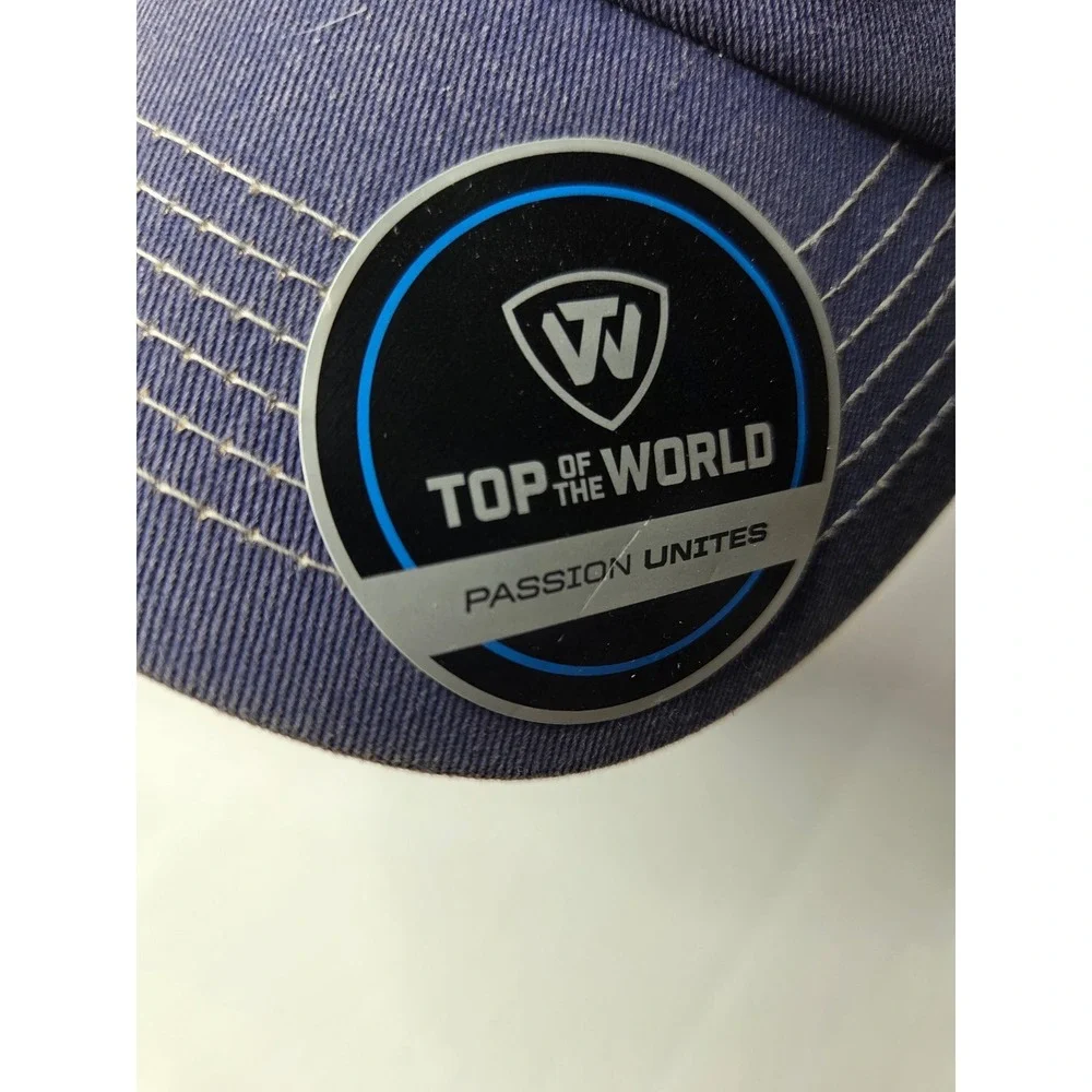 Top of the World college material hat