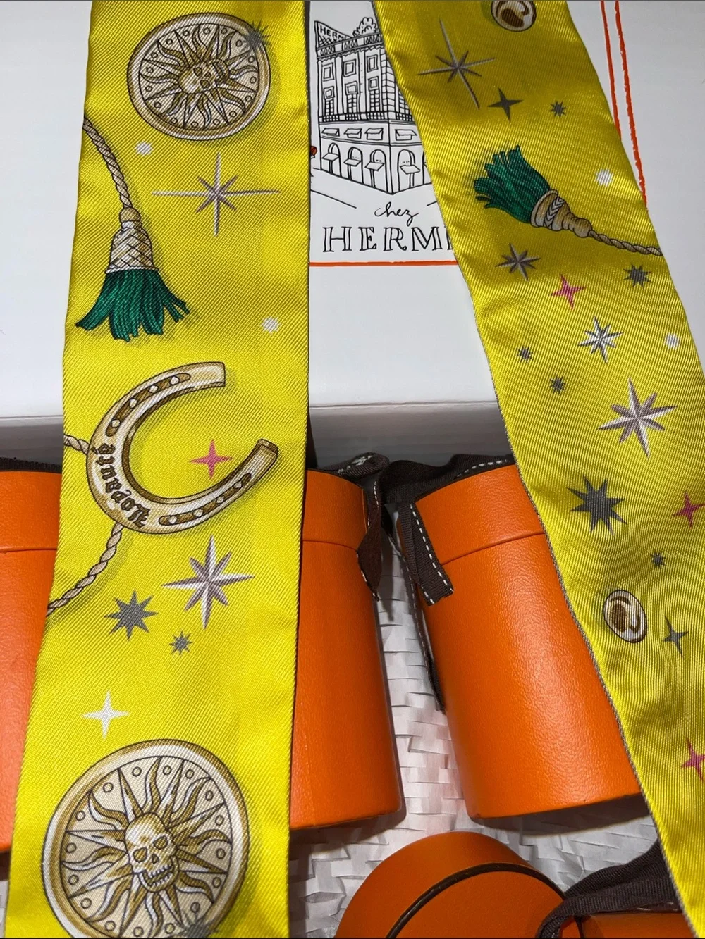 Hermes outfits elegant colors