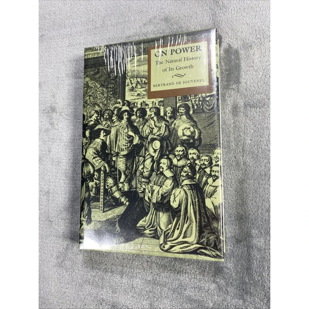 On‎ Power Natural History of Growth Book Bertrand De Jouvenel Liberty HC SEALED