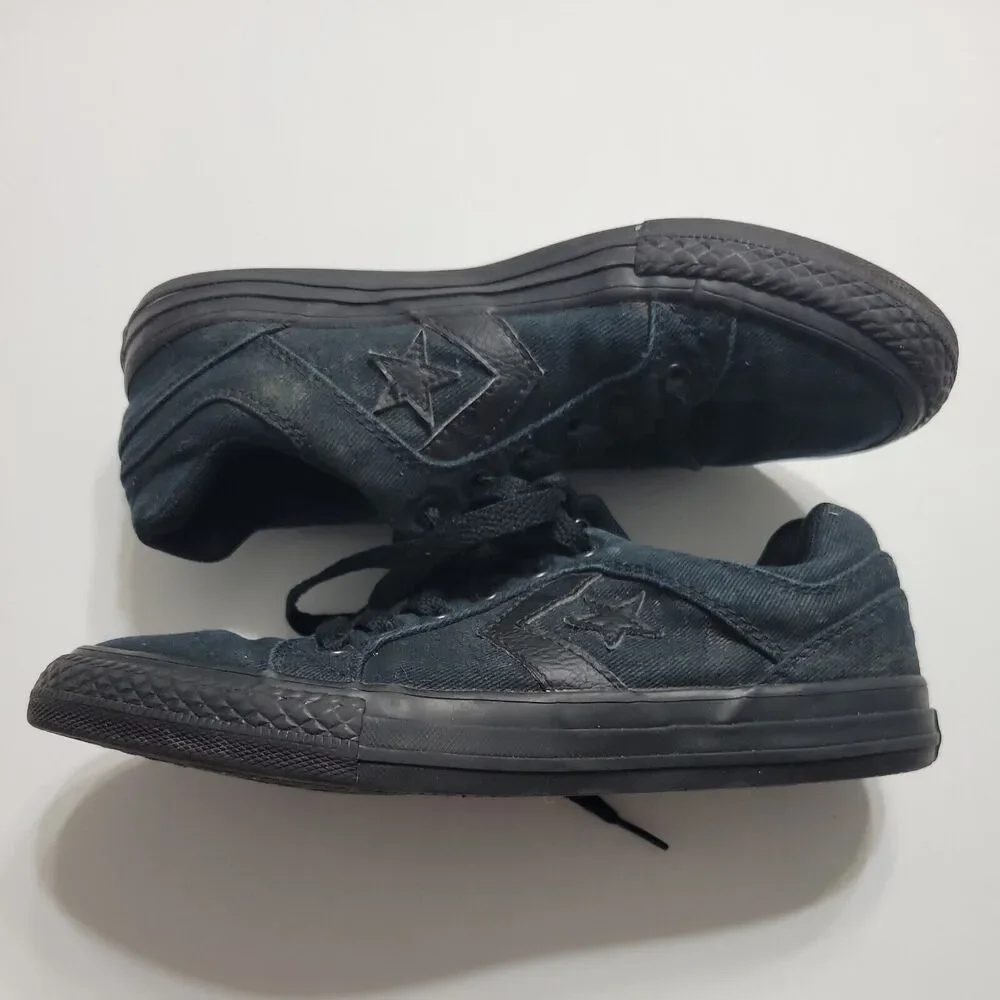 Converse Unisex Kids Youth 2 Chuck Taylor All Star Sneakers Shoes‎ Black Low Top