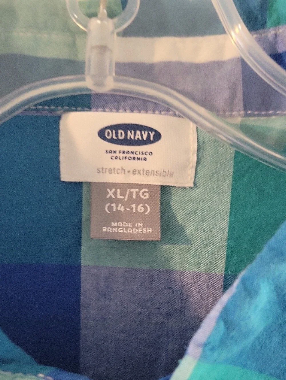 Old Navy plaid short