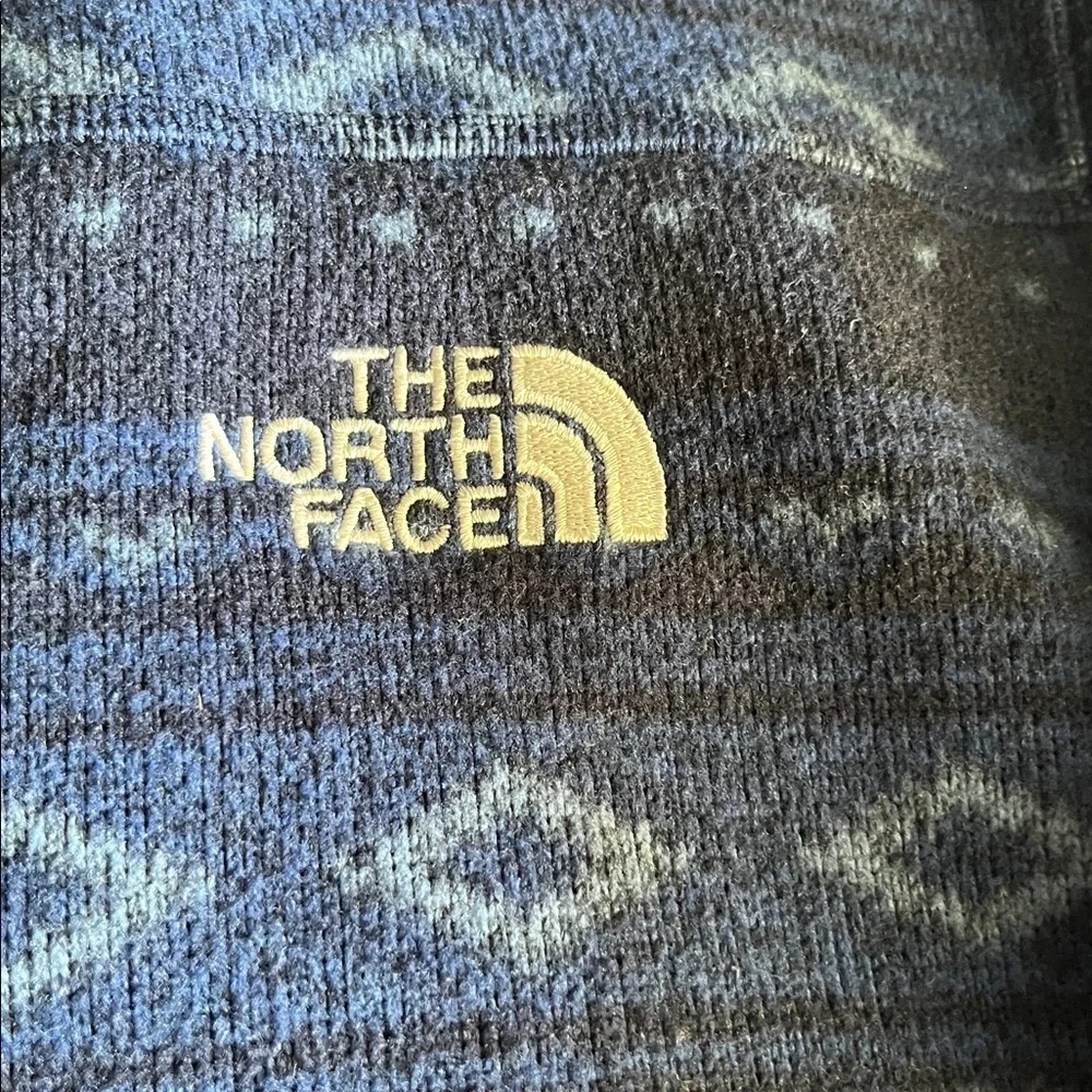 The North Face navy fleece