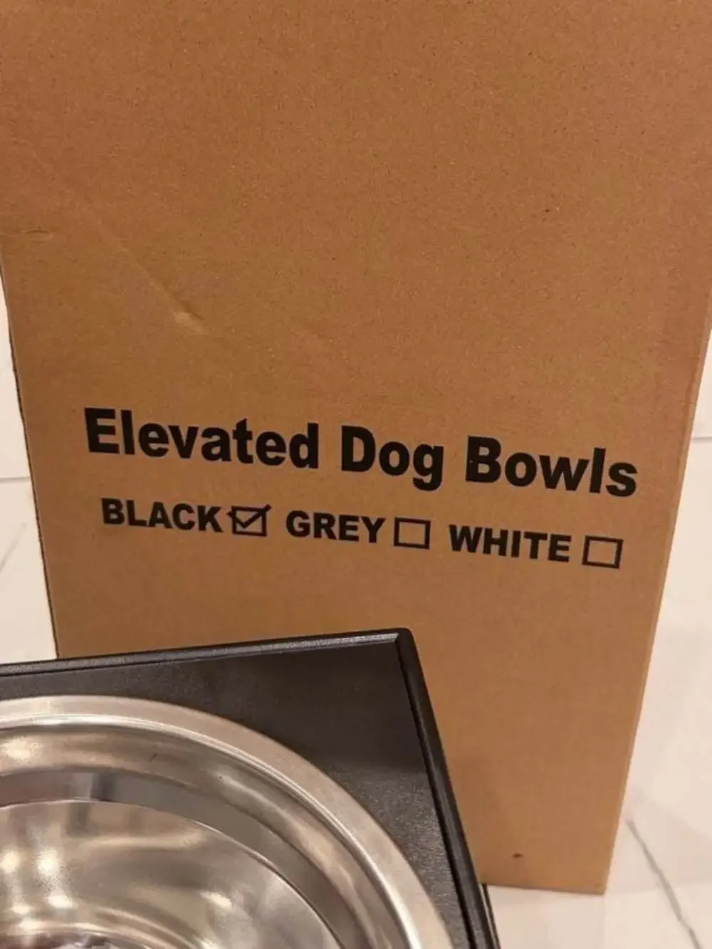Unbranded raised dog