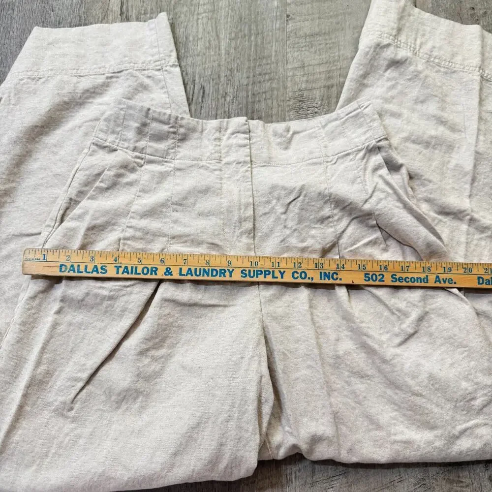 Mango cream linen