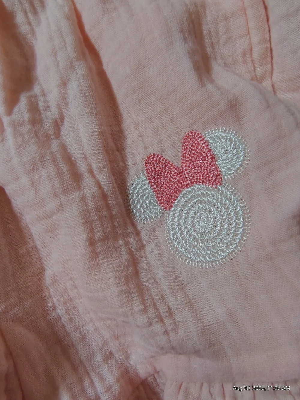 Disney soft peach
